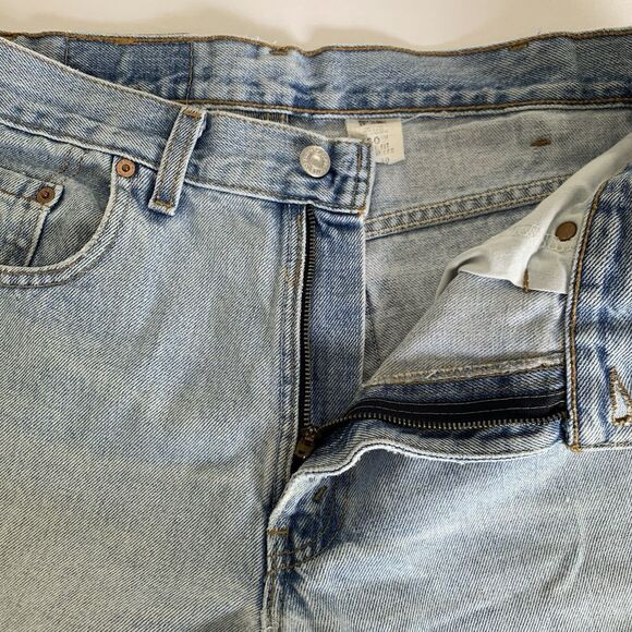 Vintage Levis 560 Jeans 32x30 Loose Fit Tapered 100% Cotton USA Rare Limited 90s - Picture 4 of 15